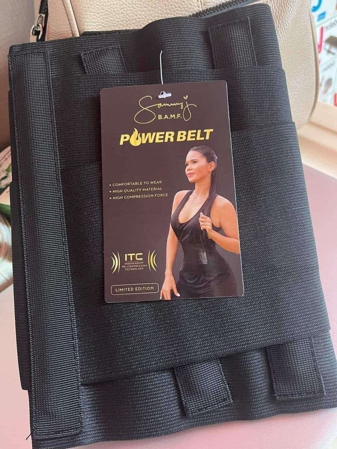 GOLD POWER SLIMMING BELT Large 40 - 47 Inches T2490