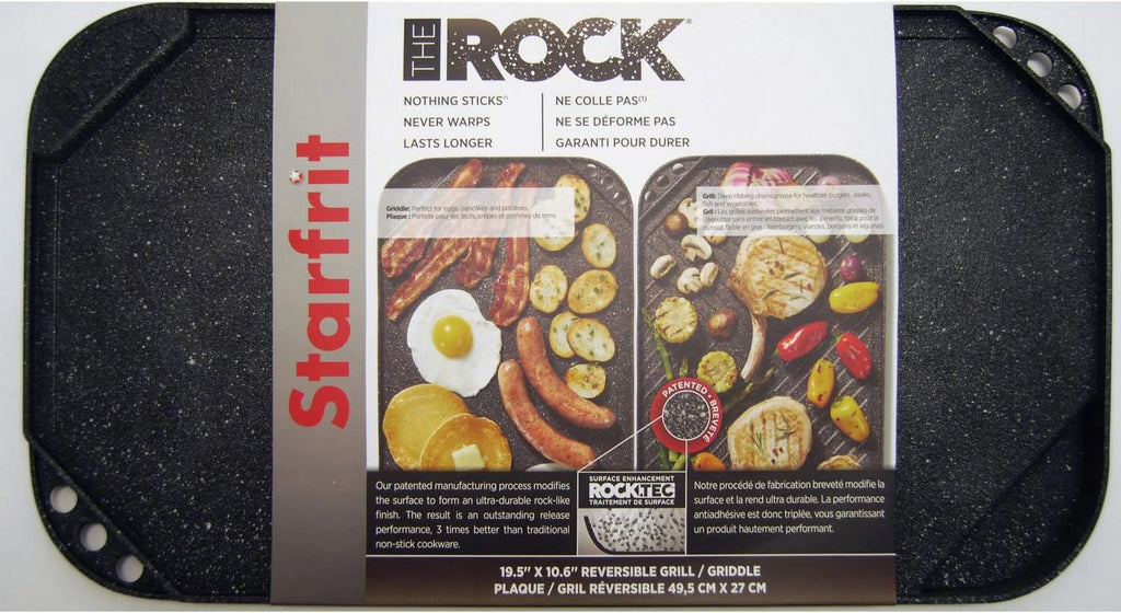 Black Reversible Grill/Griddle X18015