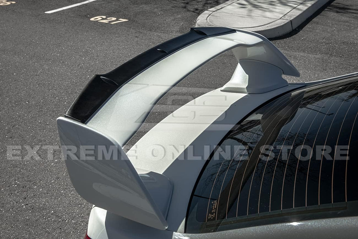 ABS Plastic Primer Black Rear Trunk Spoiler J217
