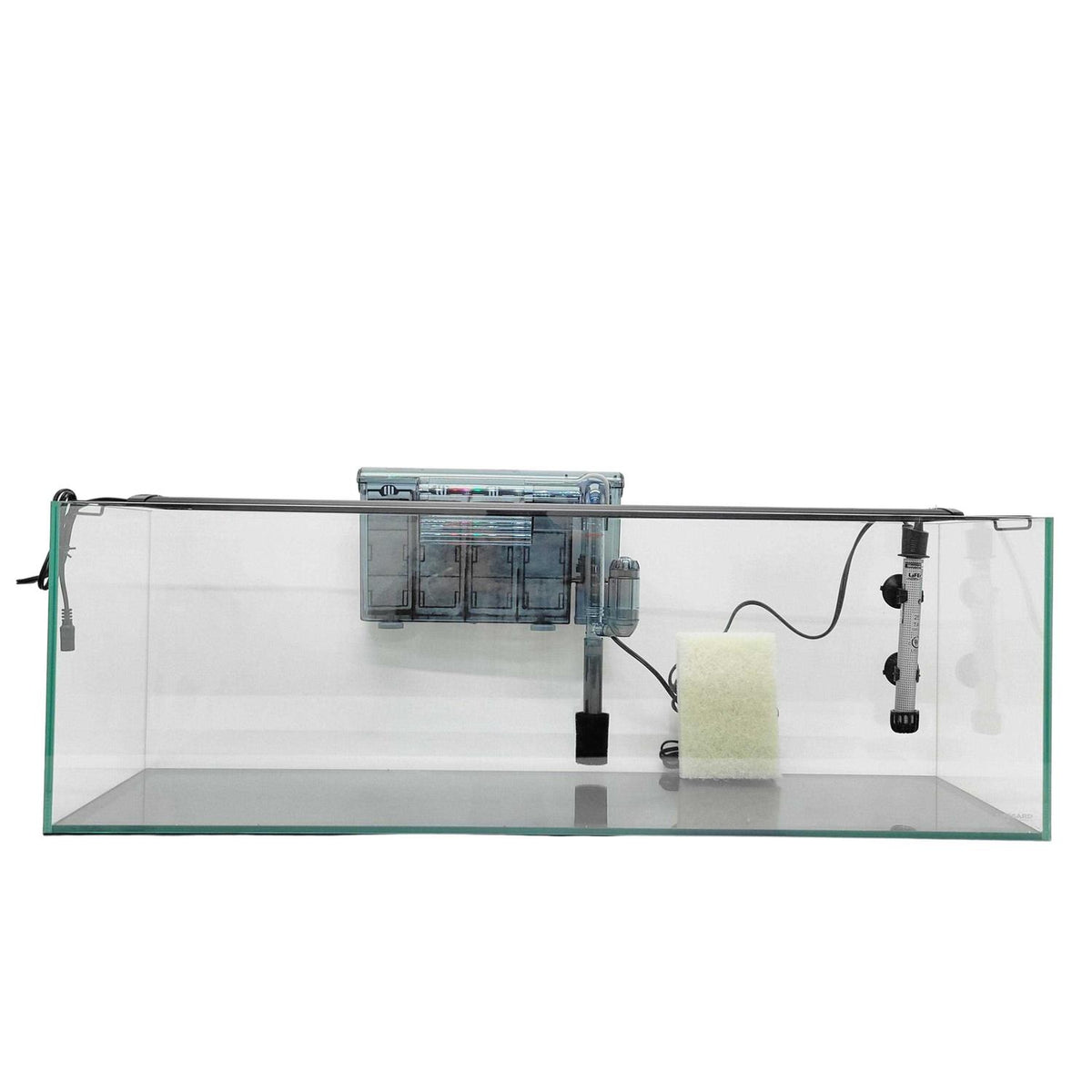 22 Gallon Clear Glass Bookshelf Aquarium X7687