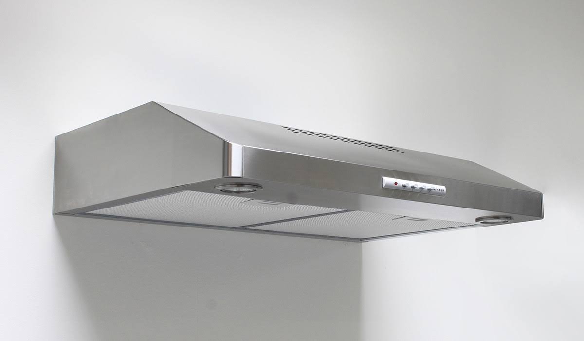 Black Under Cabinet Range Hood D93620