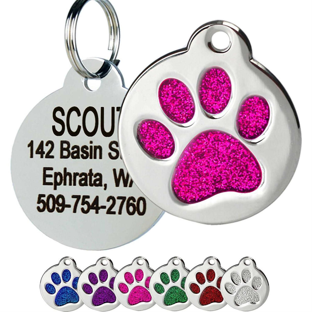 Stainless Steel Personalized Dog & Cat ID Tag F390363