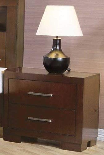 2-drawer Nightstand Cappuccino T4312