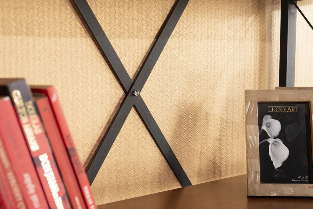 5 Tier Solid Wood Bookcase K658861