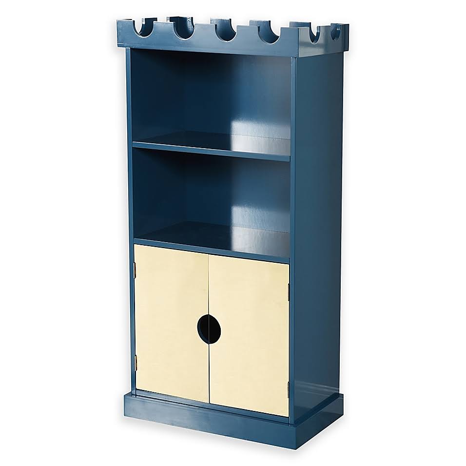 Blue Bookcase A3593