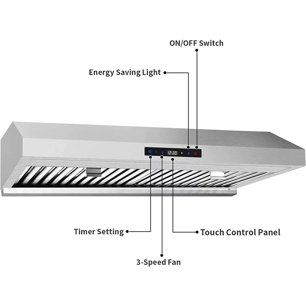 30 inch Stainless Steel Under Cabinet Range Hood 600 CFM K58853