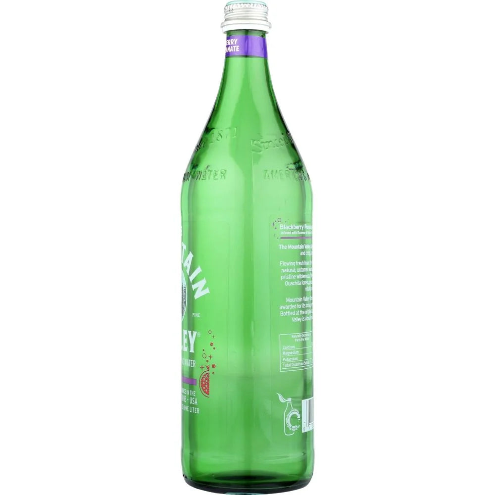 Blackberry Pomegranate Sparkling Water, 1 Liter, 12 per Case S4659