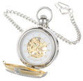 Two-Tone Mechanical Pocket Watch P517181