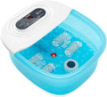 Foot Spa Bath Massager with Heat Bubbles Vibration and Red Light K703