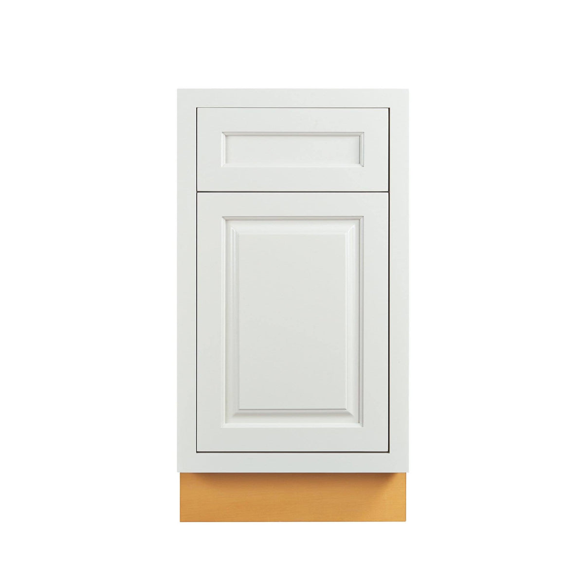 White Inset Raised Panel Base Cabinet U251