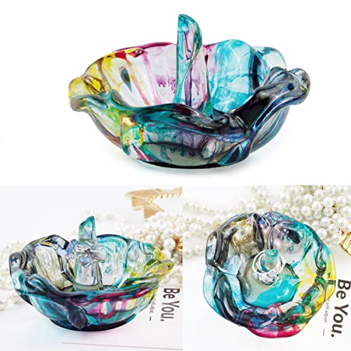 White Resin Mold for Bowl Dish Candle Holder Jewelry Tray Z493621