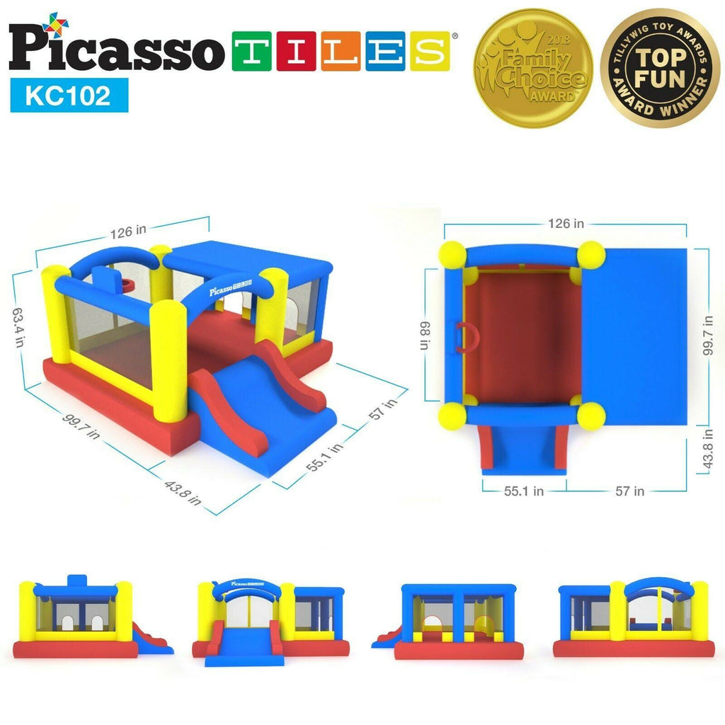 Inflatable Bouncer Jumping House with Slide E1369