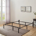 Adjustable Metal Platform Bed Frame, Black T361