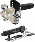 Adjustable Hitch Combo Ball & Sway Control Towing Kit L4890
