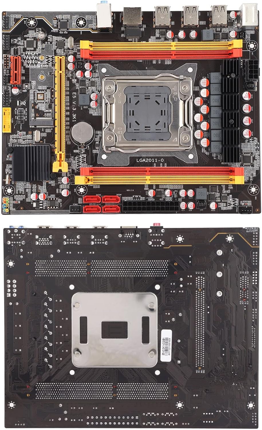 Gaming Motherboard with Indicator Light, DDR3 Memory, Support M.2 Hard Drives H610735