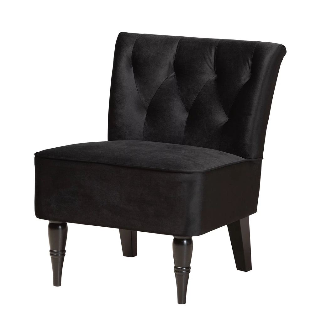 Black Slipper Chair I340904
