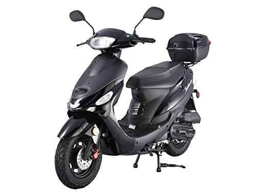 49cc 50cc street legal fully automatic scooter moped with Matching trunk V2943