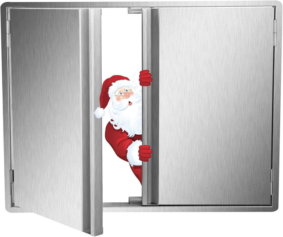 304 Stainless Steel Double Wall Vertical Door 36x21 Inch F463
