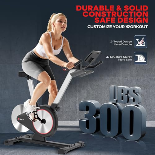 Exercise Bike, Indoor Cycling Bike with LED Display P1028