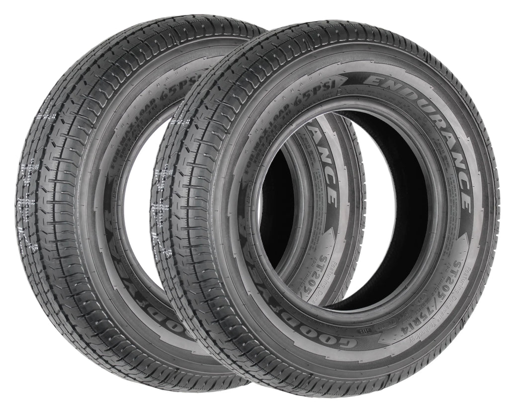 2-Pk Trailer Tire ST205/75R14 LRD R3397