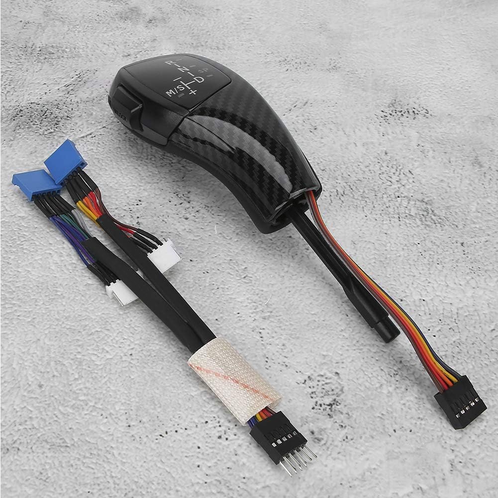 Carbon Fiber Style LED Gear Shift Knob Retrofit Kit C827