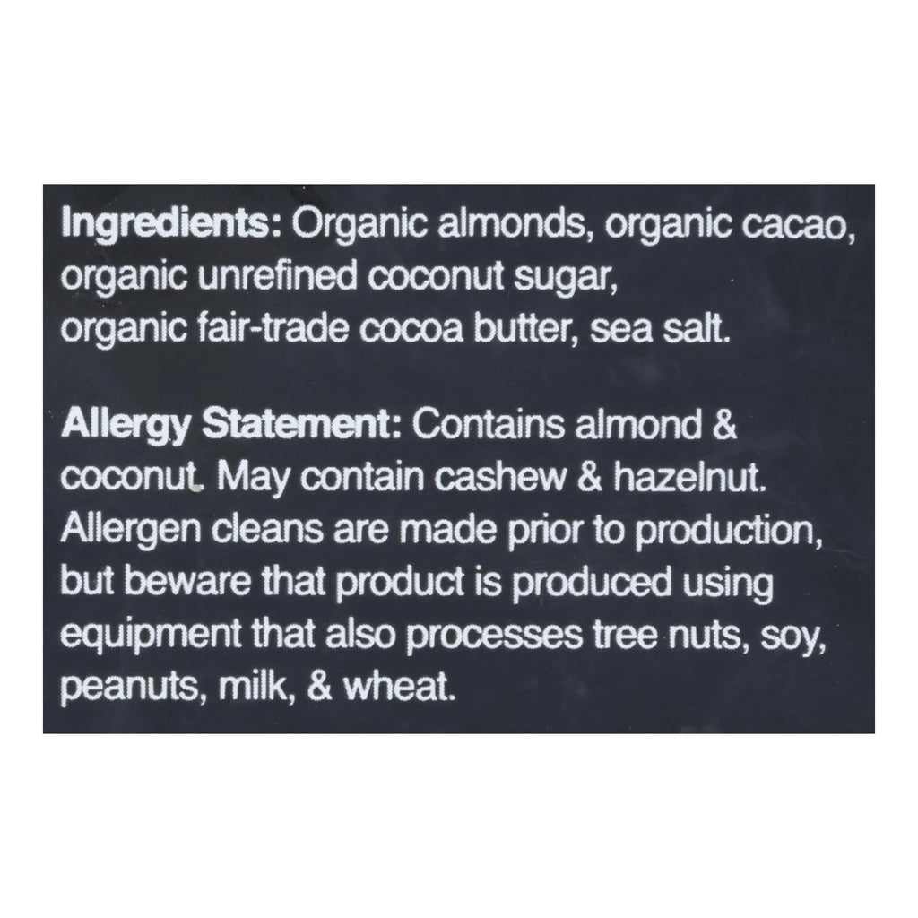 Organic Chocolate Covered Almond Sea Salt Case of 6 4 OZ H774