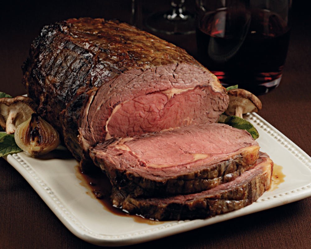 Pre-Seasoned Garlic and Herb Prime Rib Roast, 2 count, 4.5-5 lb each R39369