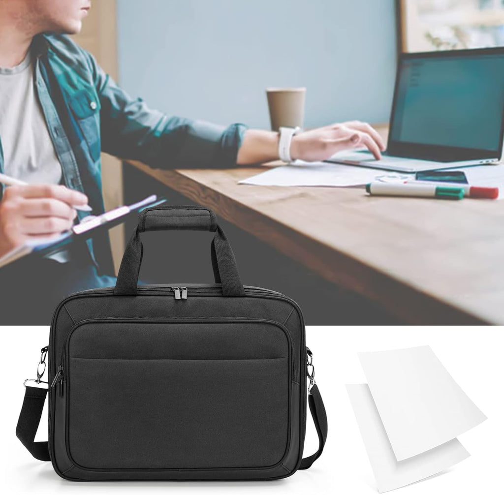 Portable Printer Carrying Case with Laptop Layer W3972