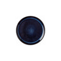 Stoneware Plate 17cm Black Dark Blue R662948