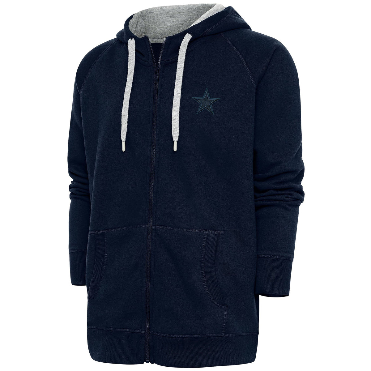 Navy Full-Zip Hoodie A950