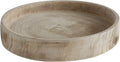 Hand Carved Paulownia Wood Tray P66473