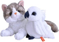 Plush Cockatoo and Cat Plush Toys X963977