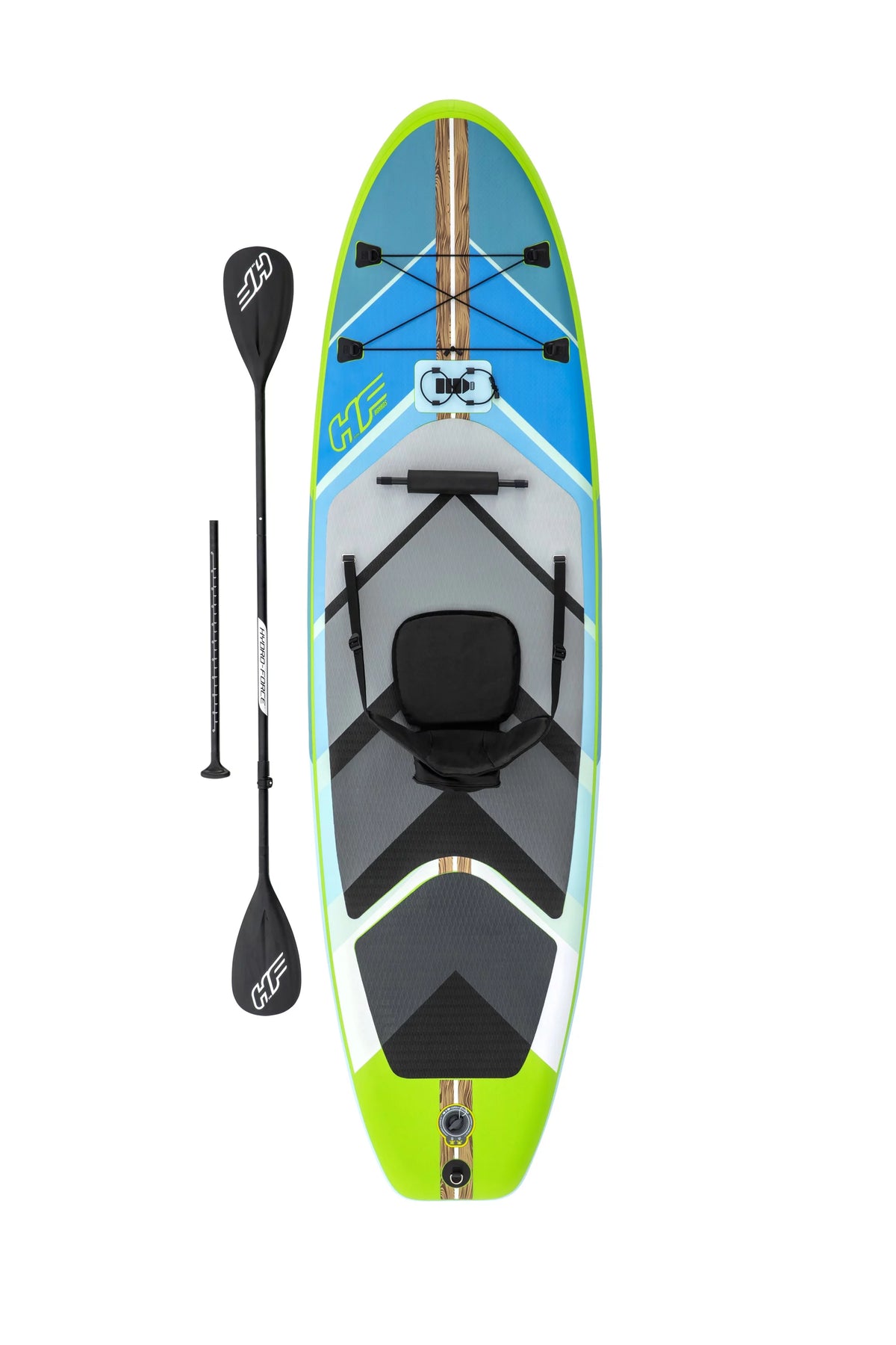 Inflatable Convertible Stand-Up Paddleboard and Kayak Set D26129