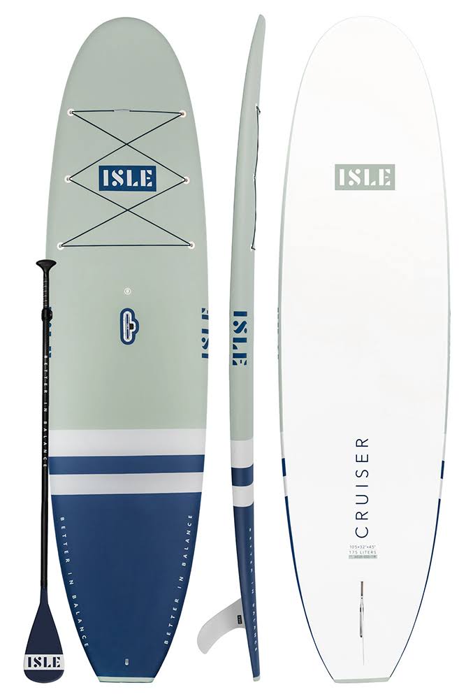 Green 10'5"x22 Cruiser Paddle Board Package V8422
