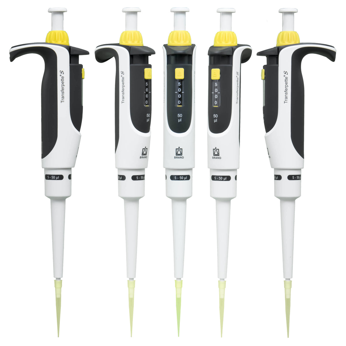 Single Channel Adjustable Volume Pipette 0.1-2.5ul D45840