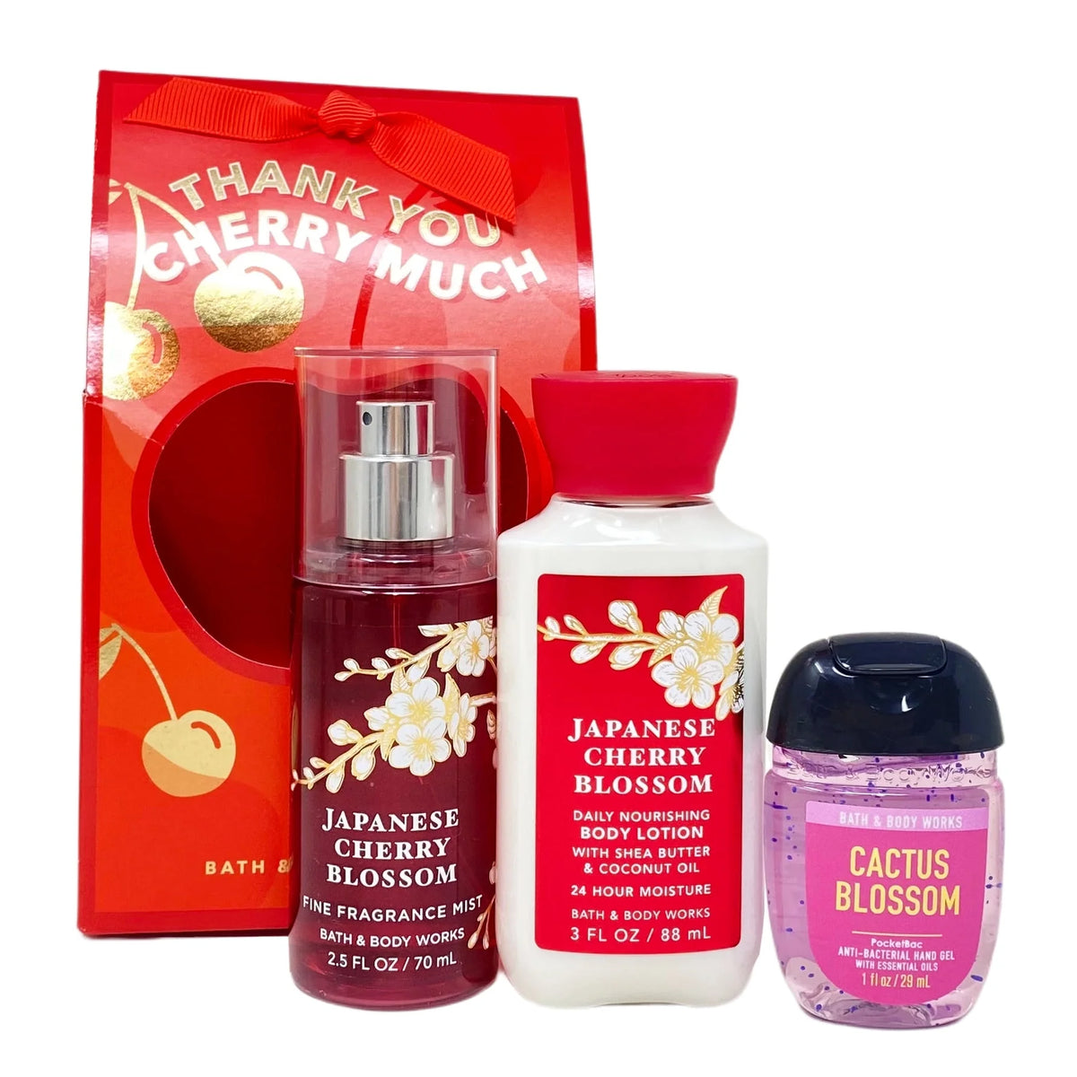Japanese Cherry Blossom Travel Gift Bag Set K44704