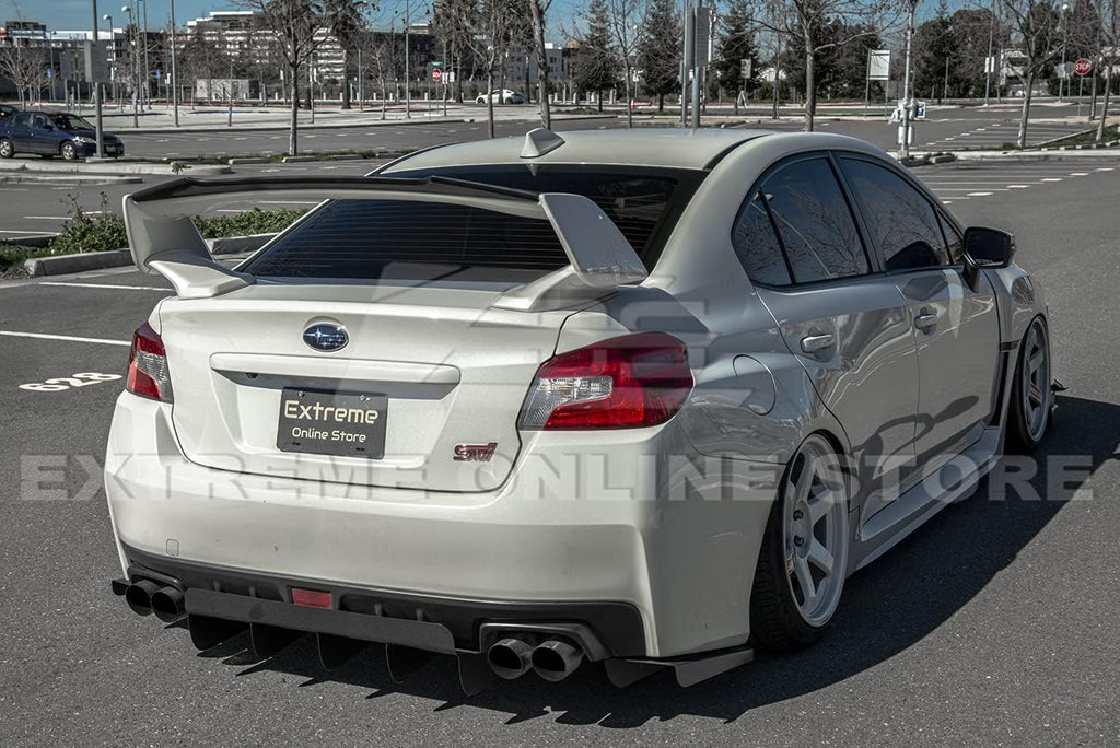 ABS Plastic Primer Black Rear Trunk Spoiler J217