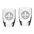 Double Old Fashion Glass Set of 2 L371996