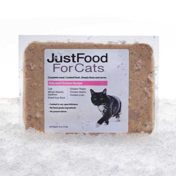 Fish & Chicken Recipe Fresh Frozen Cat Food N8998