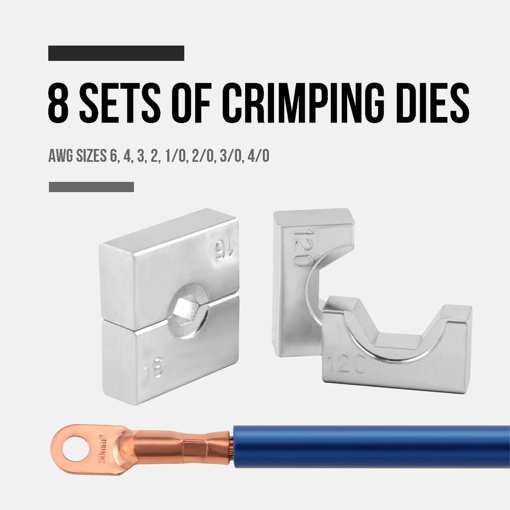 Hydraulic Cable Crimping Tool Set P3471
