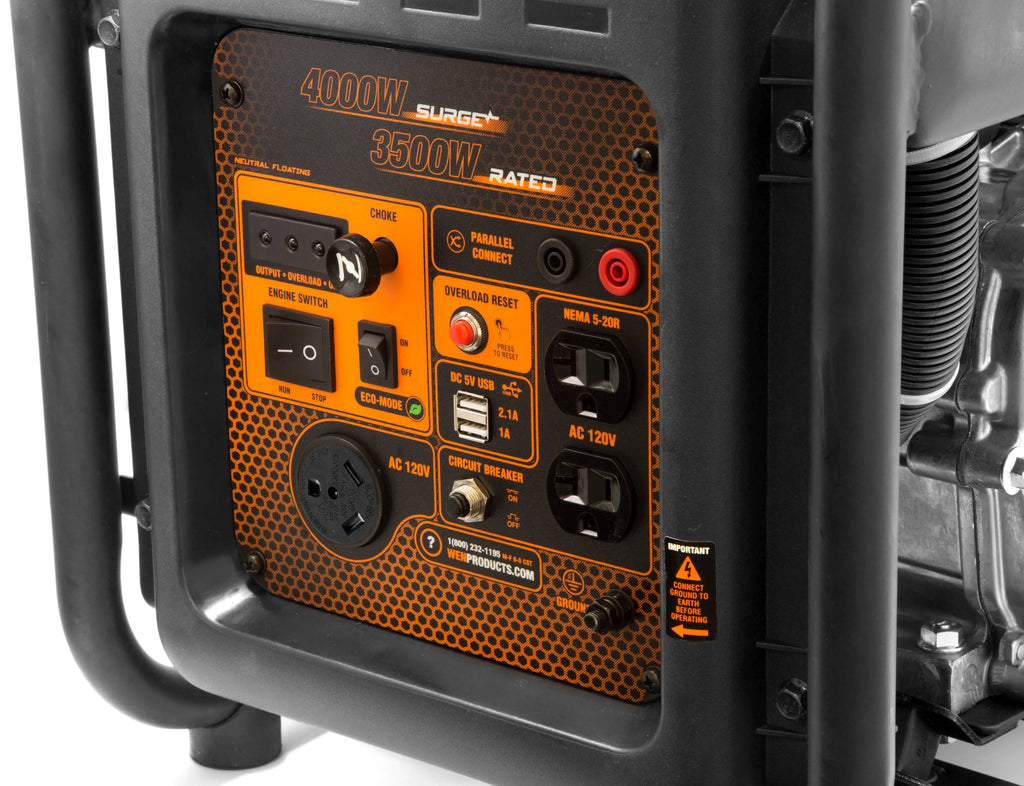 4000-Watt Open Frame Inverter Generator R236