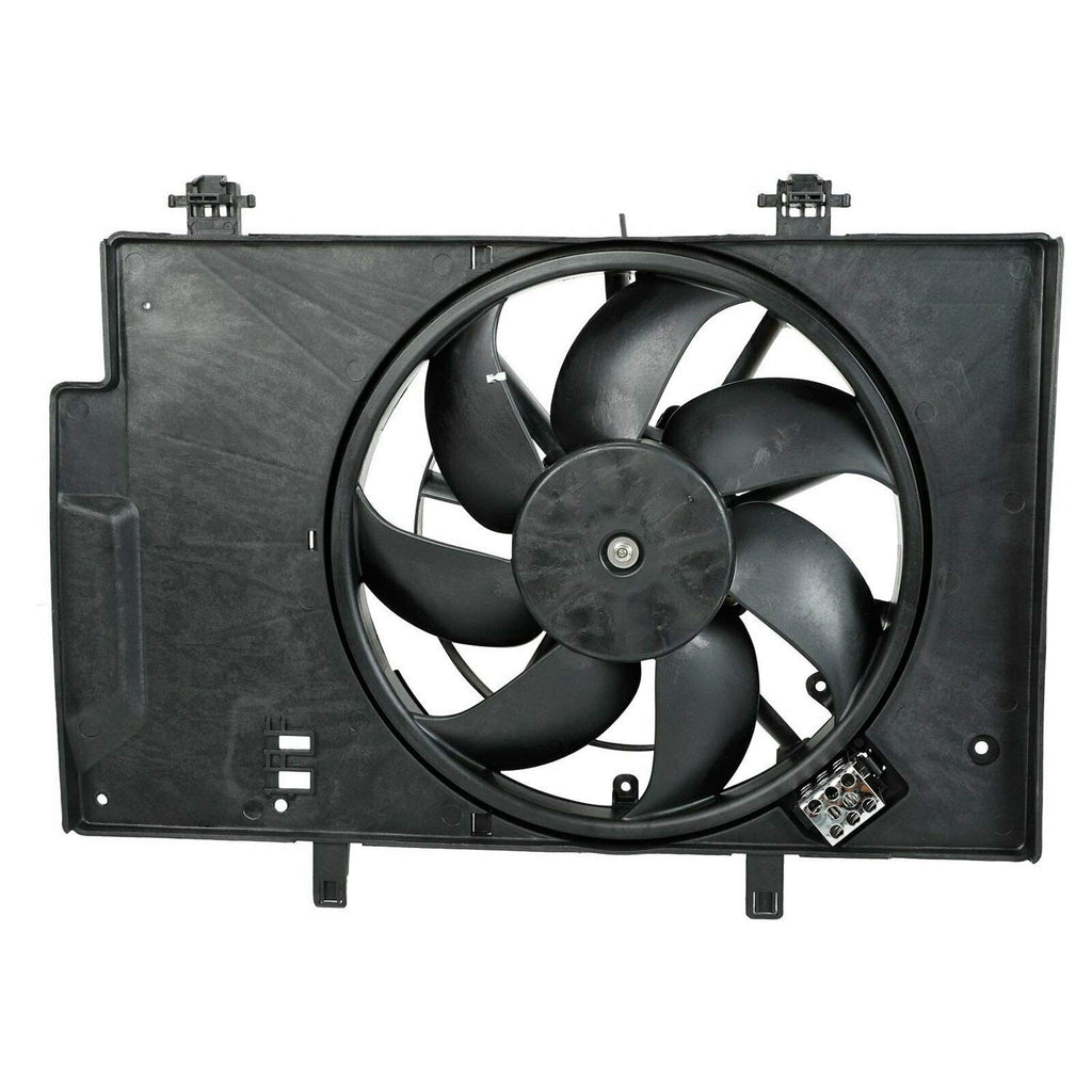 Radiator AC Condenser Cooling Fan Assembly Pack of 2 E18767