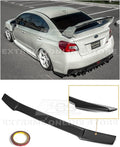 ABS Plastic Primer Black Rear Trunk Spoiler J217
