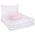 Twin Pink Microfiber Kid's Bed-in-a-Bag Bedding Set H8904