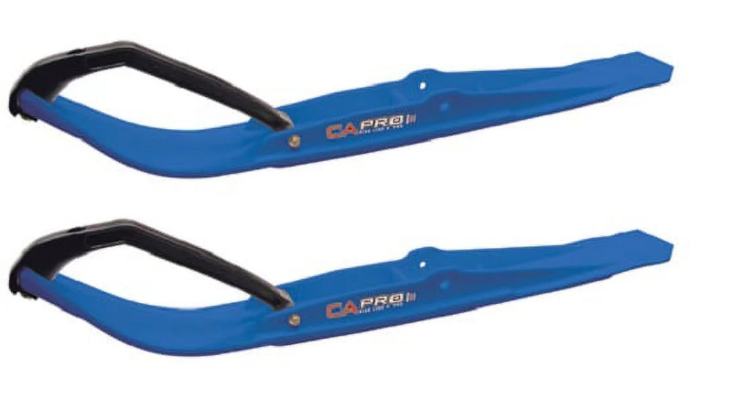 Blue Razor Snowmobile Skis with 10" Round Bars Complete Kit C61161