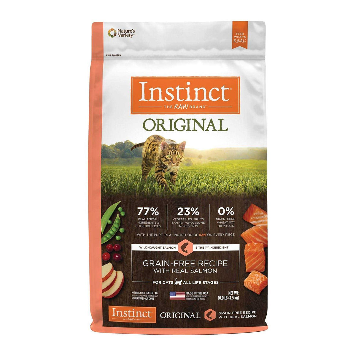 Grain Free Salmon Dry Cat Food C94973