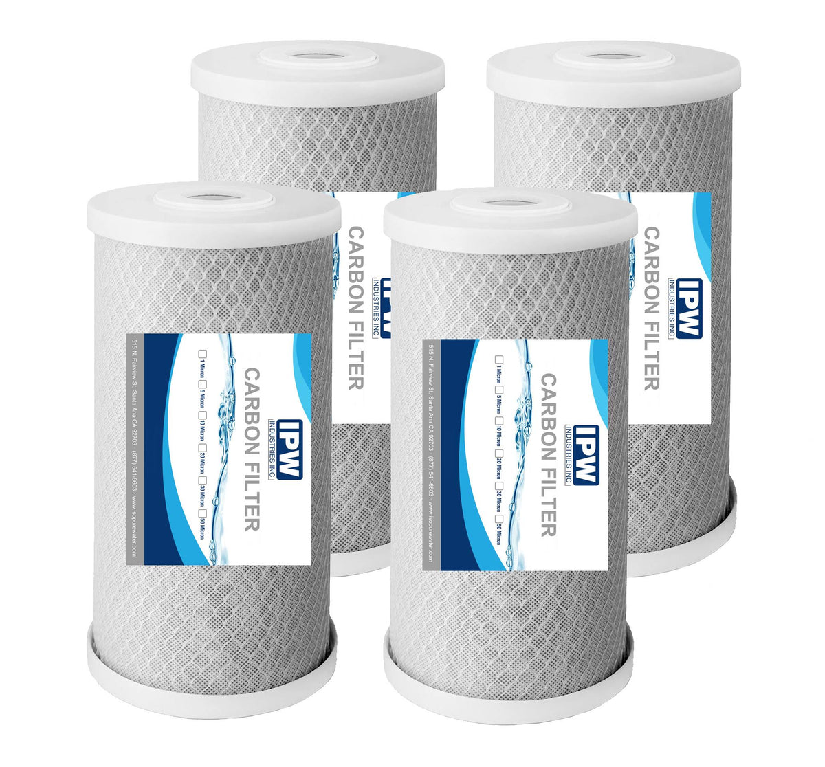 Carbon Block Water Filters 4.5x22 x 10x22 Whole House Cartridges X28472