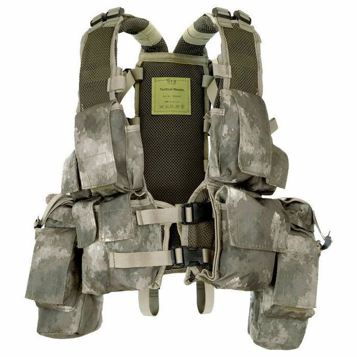 Tactical Vest Military Combat Airsoft Mesh Lining R77036
