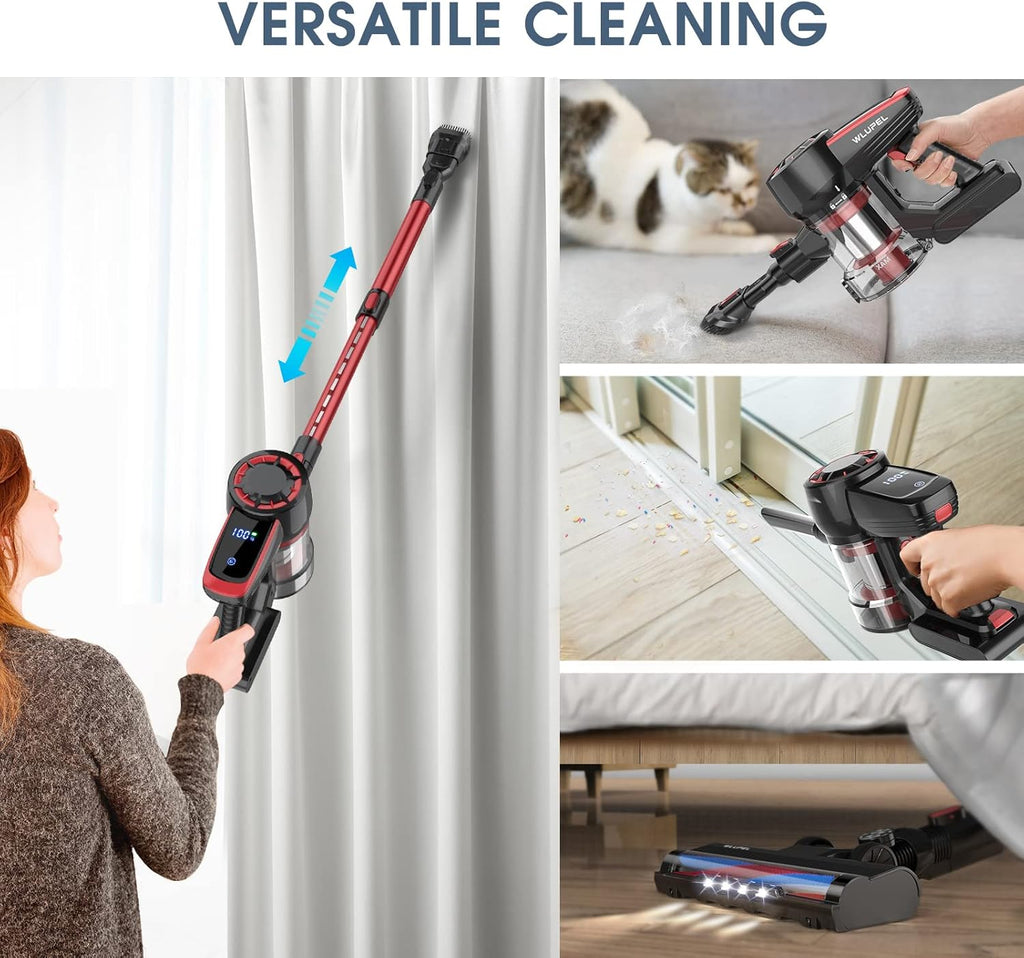 250W Cordless Stick Vacuum Cleaner R6558