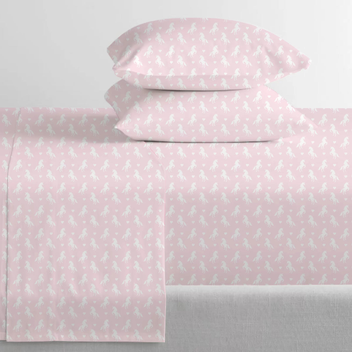 Pink 3-Pieces Microfiber Twin Sheet Sets B6343